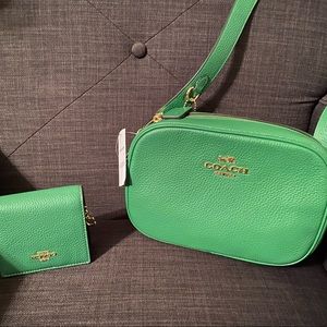 Coach purse and wallet set